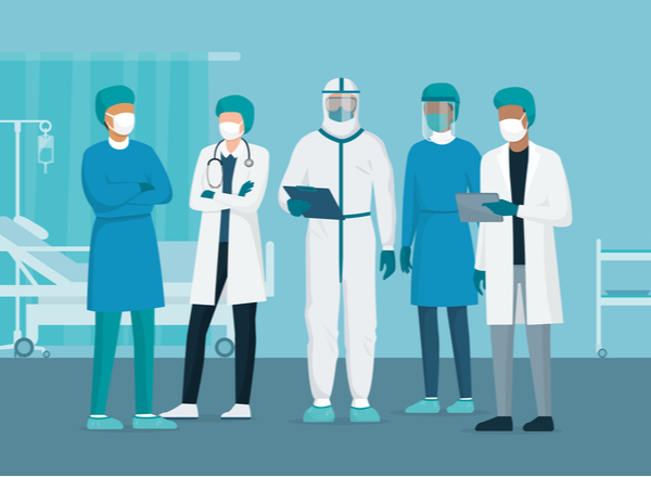 Κορωνοϊός - Ο Αυξημένος Κίνδυνος Μετάδοσης του Ιού σε Επαγγελματίες Υγείας.