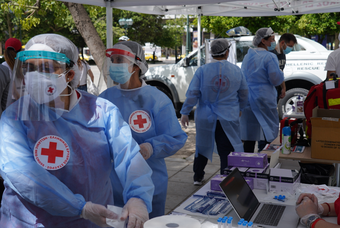 Αφιερωμένη στη Μάχη Κατά της Πανδημίας η Φετινή Επέτειος του Ελληνικού Ερυθρού Σταυρού.