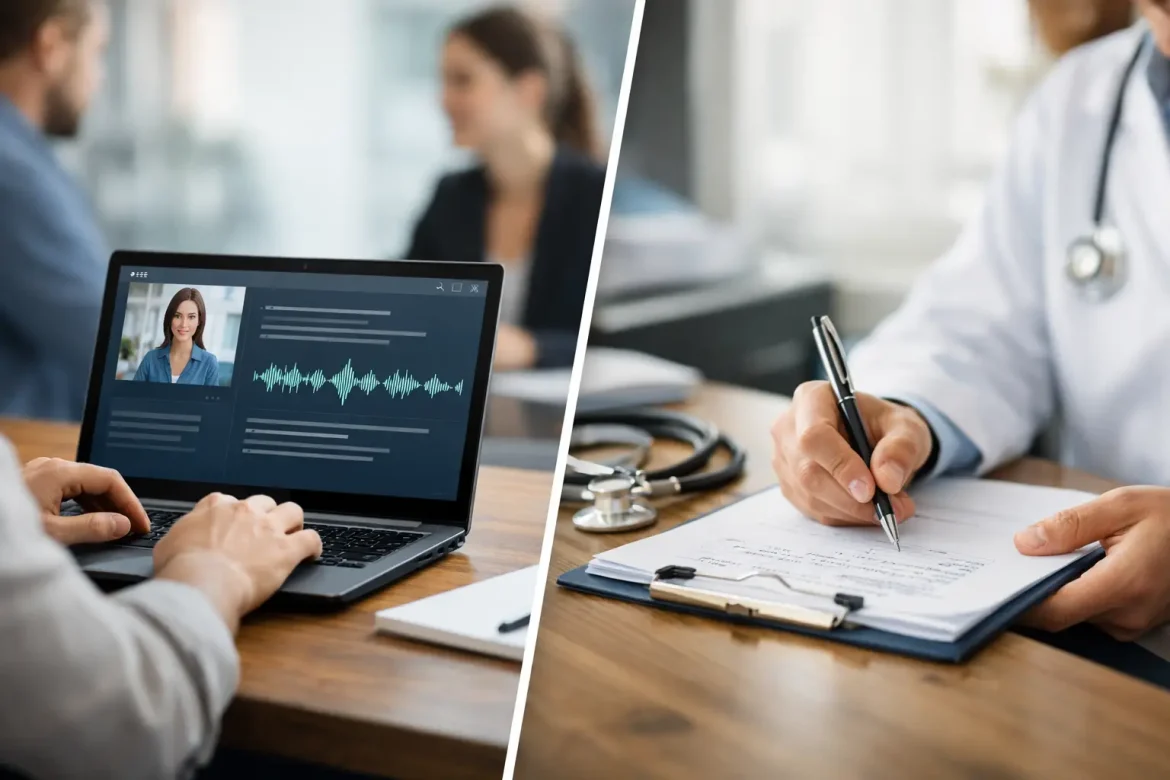 AI Scribe vs Manual Documentation in Practice