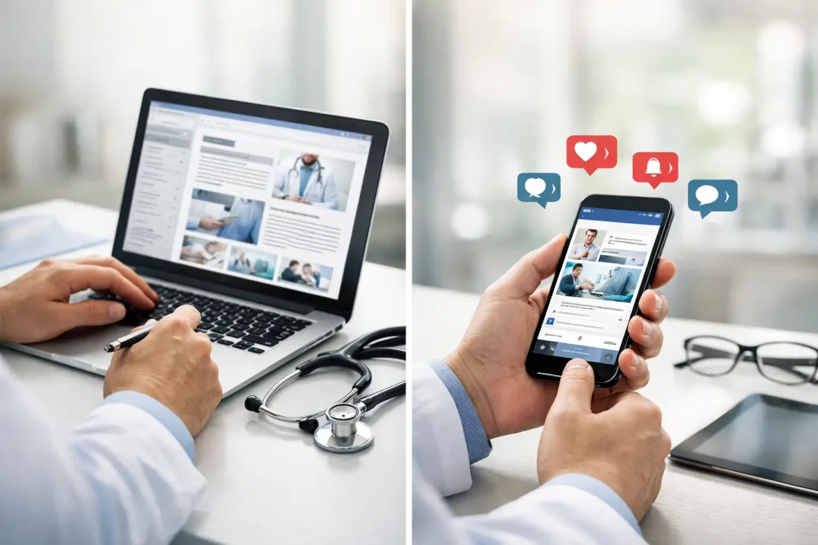 Newsletter ή social media ιατρού;