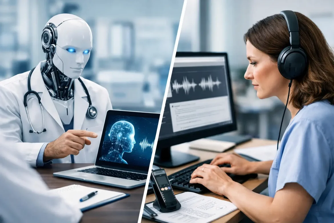 AI Scribes vs Medical Transcription
