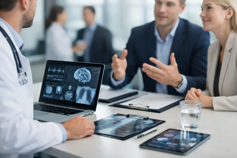 Προβολή ιατρικών υπηρεσιών B2B με ουσία