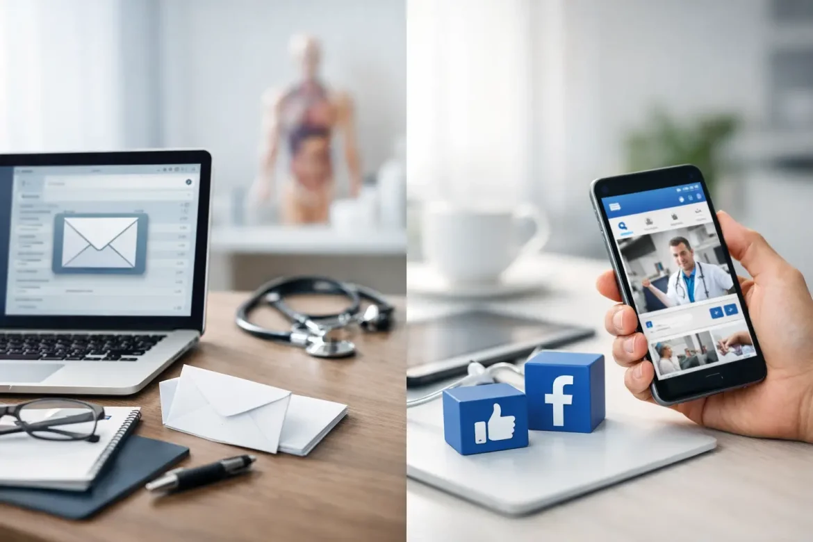 Email marketing ή Facebook για ιατρεία;