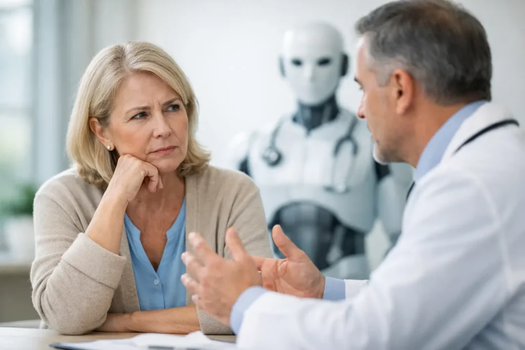 Why Do Patients Distrust AI in Healthcare?